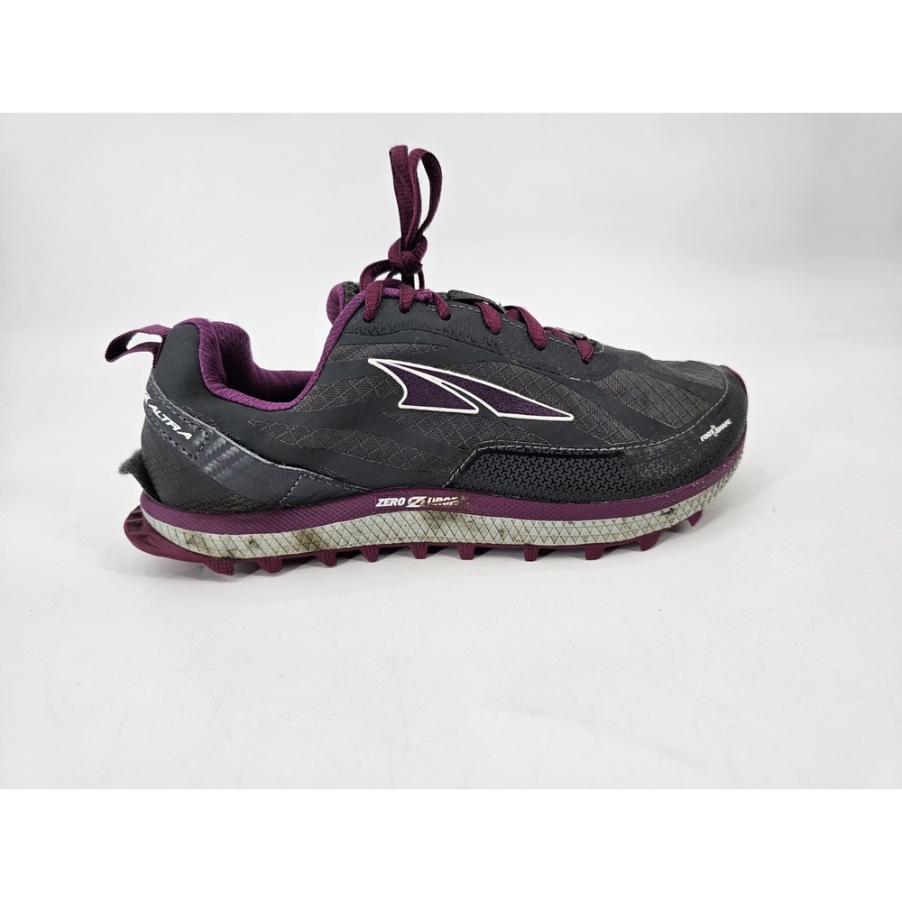 Altra Superior 3.5 Womens Size 6‎ Trail Running Shoes Gray Purple